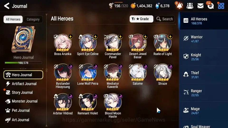 Epic Seven Accounts GLOBAL|UnVerif|15 ML(BArunka,RueleofLight)Setsuka, image 6