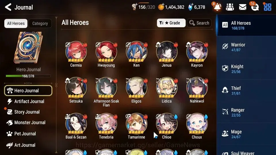 Epic Seven Accounts GLOBAL|UnVerif|15 ML(BArunka,RueleofLight)Setsuka, image 7