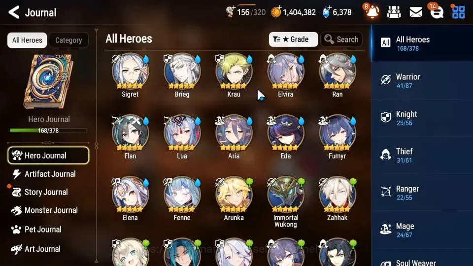 Epic Seven Accounts GLOBAL|UnVerif|15 ML(BArunka,RueleofLight)Setsuka, image 8
