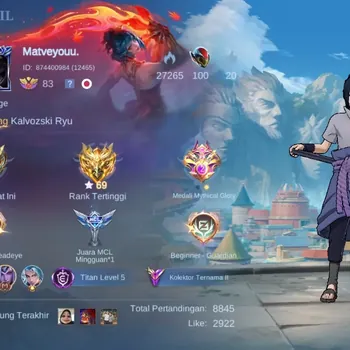 Mobile Legends: Bang Bang Accounts Collector Hero 133|Skin 260|Sasuke