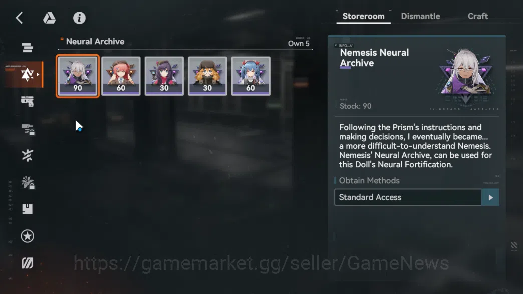 Girls' Frontline Accounts GlobalDarkwinter | Starter Belka,Faye,MosinNagant, image 5
