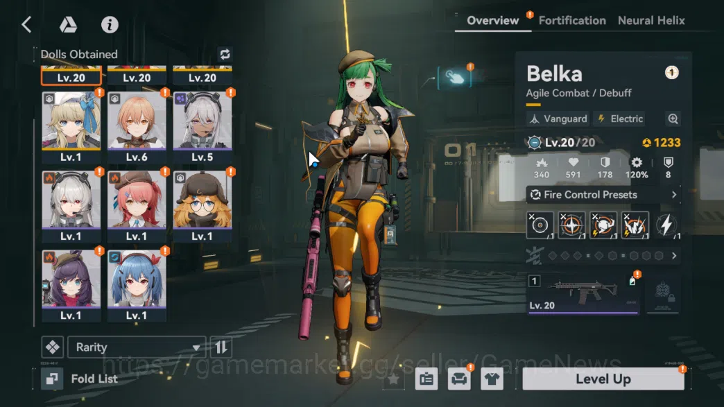 Girls' Frontline Accounts GlobalDarkwinter | Starter Belka,Faye,MosinNagant, image 7