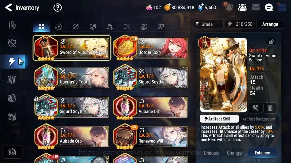 Epic Seven Accounts GLOBAL Unverif|New Era|16 ML(School Nurse Yulha,LO image 16