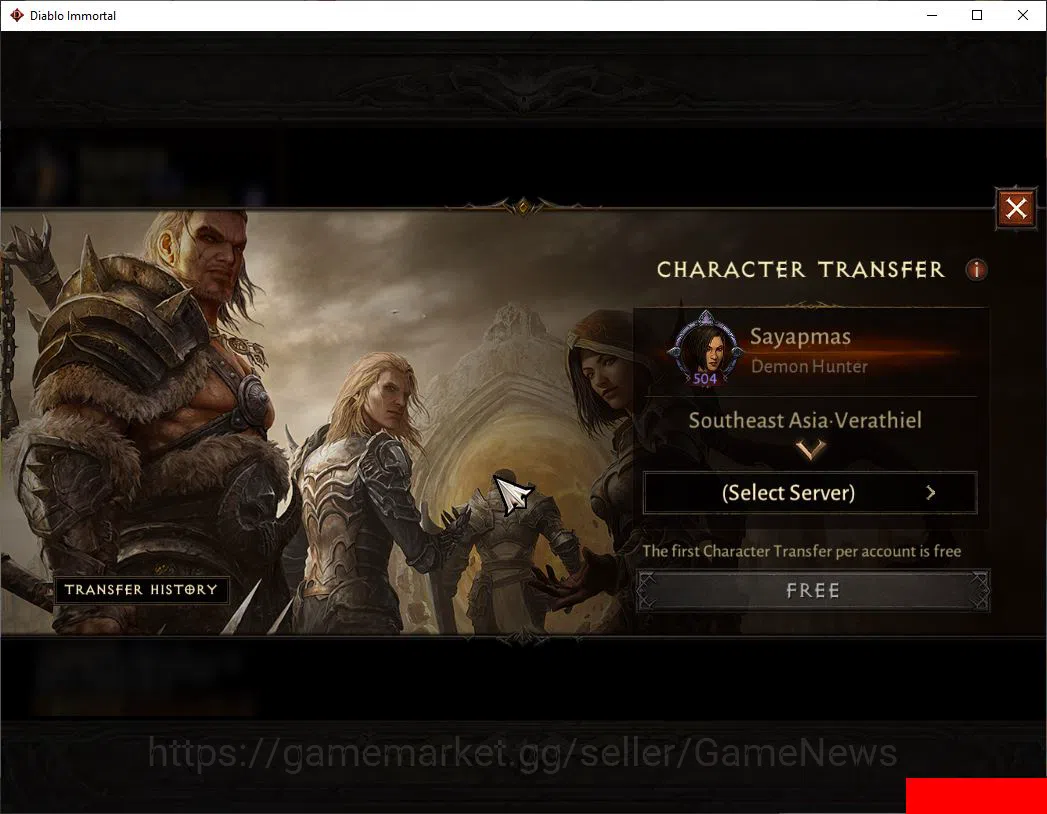 Diablo Immortal Accounts SEA-Verathiel|Lv60(504)|Demon Hunter|CR 33k|Reso 3 image 12