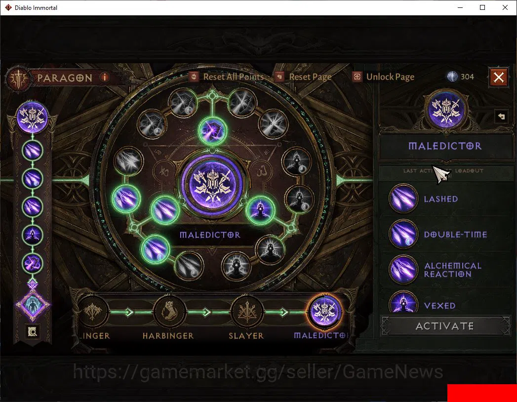 Diablo Immortal Accounts SEA-Verathiel|Lv60(504)|Demon Hunter|CR 33k|Reso 3 image 5