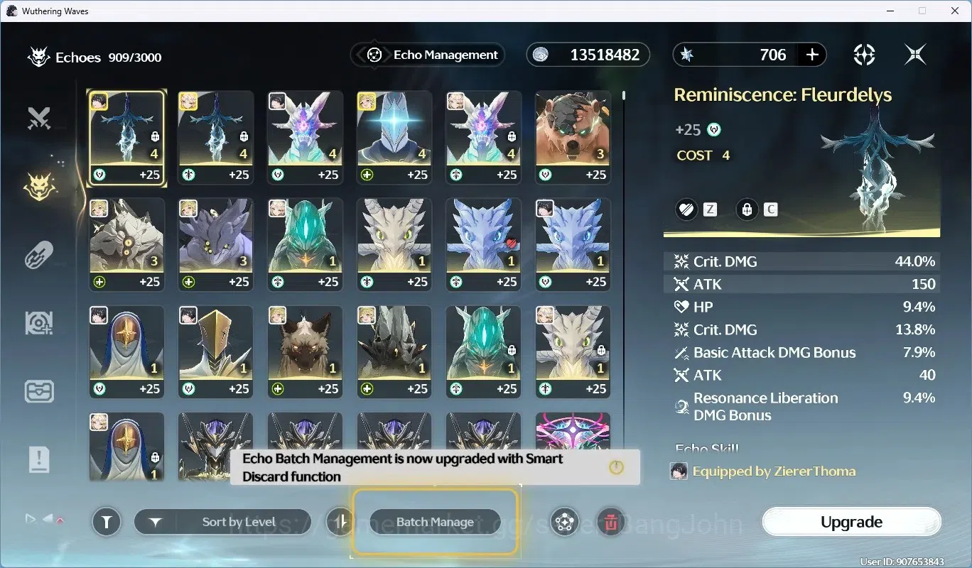 Wuthering Waves Accounts SEA | UL 52 | Rank6 | 2 Char Limit[CartethyaRC6(Si image 7