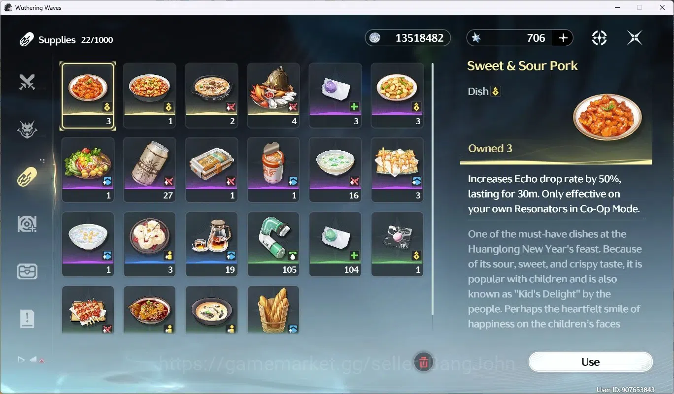 Wuthering Waves Accounts SEA | UL 52 | Rank6 | 2 Char Limit[CartethyaRC6(Si image 8