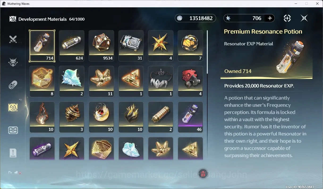 Wuthering Waves Accounts SEA | UL 52 | Rank6 | 2 Char Limit[CartethyaRC6(Si image 9