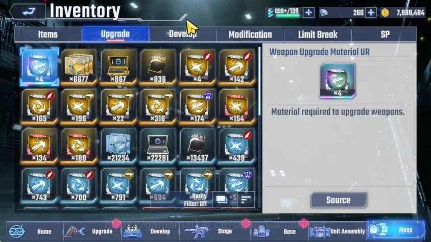 SD Gundam G Generation ETERNAL Accounts [Global] 35 UR 8 Limit (Hi-Nu MLB, Barbatos Lupus  image 15