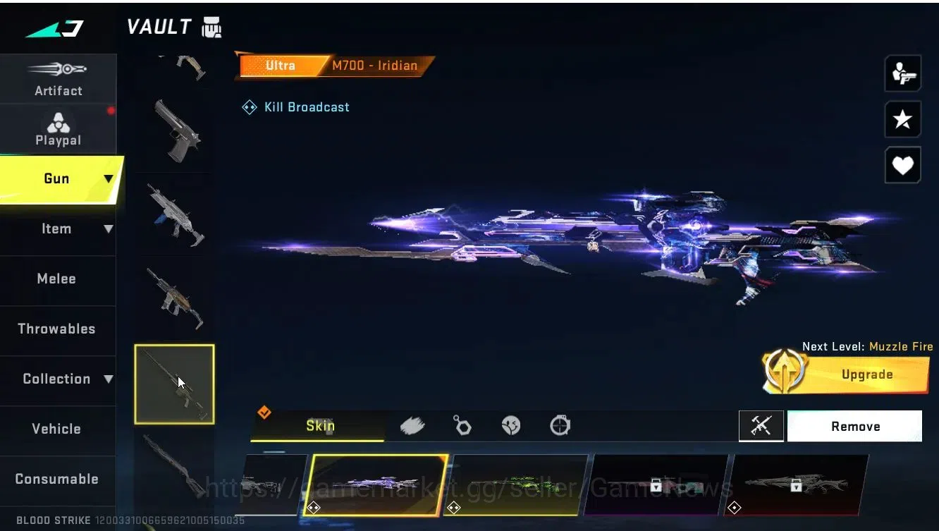 Blood Strike Accounts ASIA|2 ETERNAL[ZERO,AUG Lv.3]+7DS [EMMA],BLEACH[ZA image 17