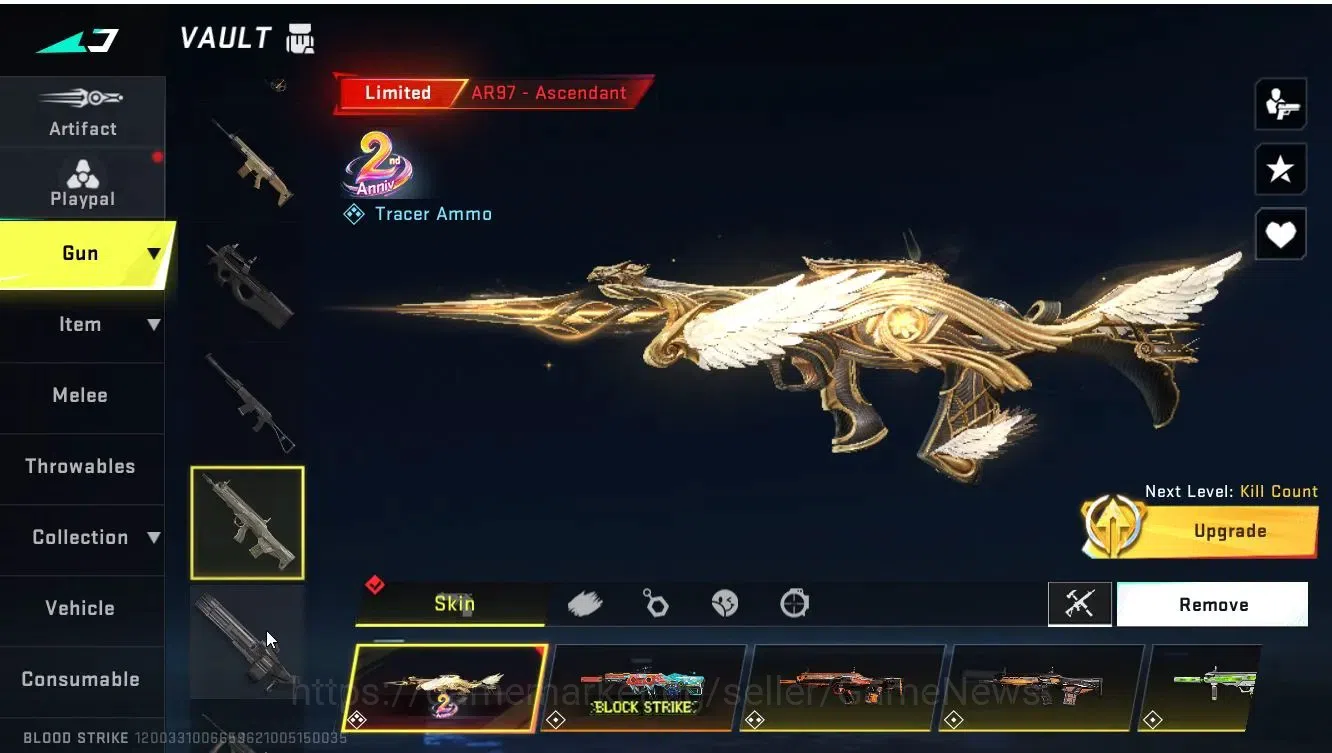 Blood Strike Accounts ASIA|2 ETERNAL[ZERO,AUG Lv.3]+7DS [EMMA],BLEACH[ZA image 19