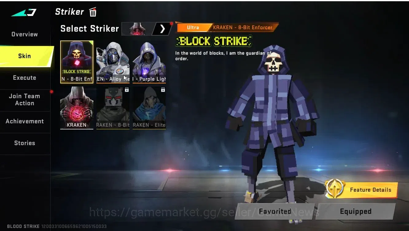 Blood Strike Accounts ASIA|2 ETERNAL[ZERO,AUG Lv.3]+7DS [EMMA],BLEACH[ZA image 4