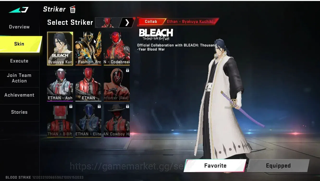 Blood Strike Accounts ASIA|2 ETERNAL[ZERO,AUG Lv.3]+7DS [EMMA],BLEACH[ZA image 7