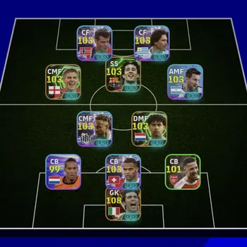 eFootball Accounts Legends & Iconic Players EFOOTBALL 2026 | BIGTIME BUFFON, SORLOTH,D NUNEZ,NEYMAR JR,B KRIC,F RIJKARD,XABI