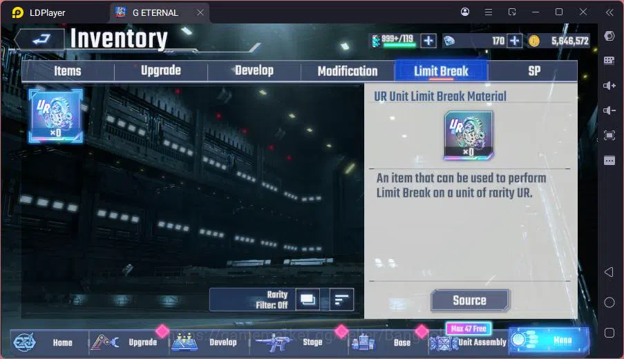 SD Gundam G Generation ETERNAL Accounts Global| rank 34, 170 dm, 12 UR unit, 10 char, 10 s image 18