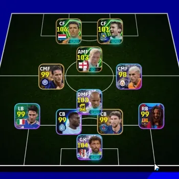 eFootball Accounts Legends & Iconic Players Android|Epic Roy Makaay,Paul Scholes,Eden Hazard,Aubameyang,Shevchenko|6 Show