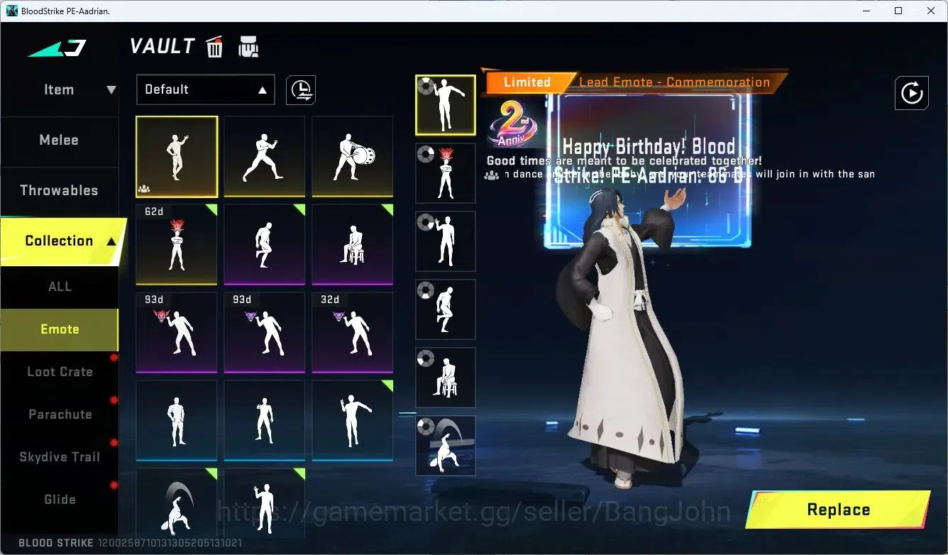 Blood Strike Accounts ASIA | Collab Skins 3 | Limited AR97-Ascendant | 1 image 10