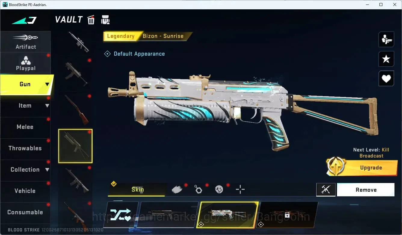 Blood Strike Accounts ASIA | Collab Skins 3 | Limited AR97-Ascendant | 1 image 14