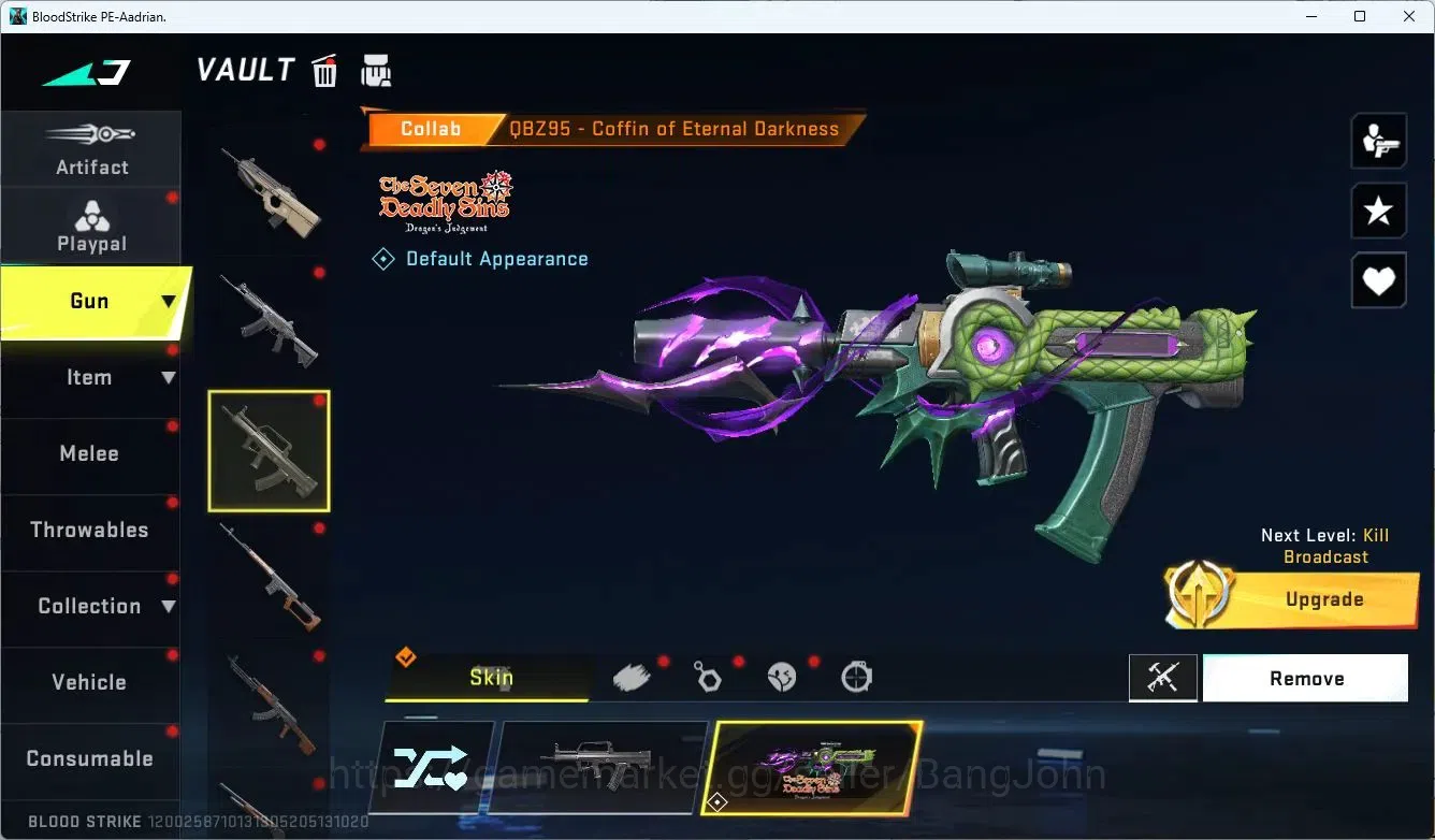 Blood Strike Accounts ASIA | Collab Skins 3 | Limited AR97-Ascendant | 1 image 15