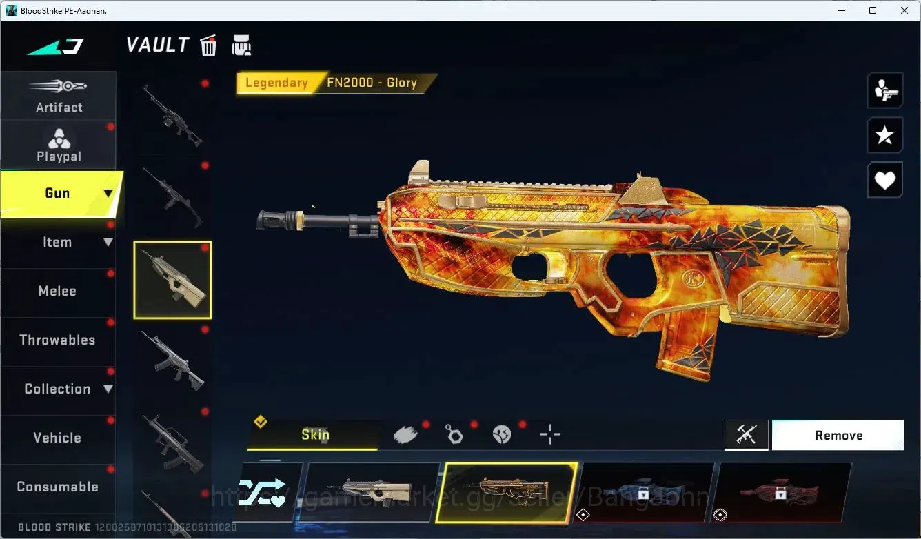 Blood Strike Accounts ASIA | Collab Skins 3 | Limited AR97-Ascendant | 1 image 16