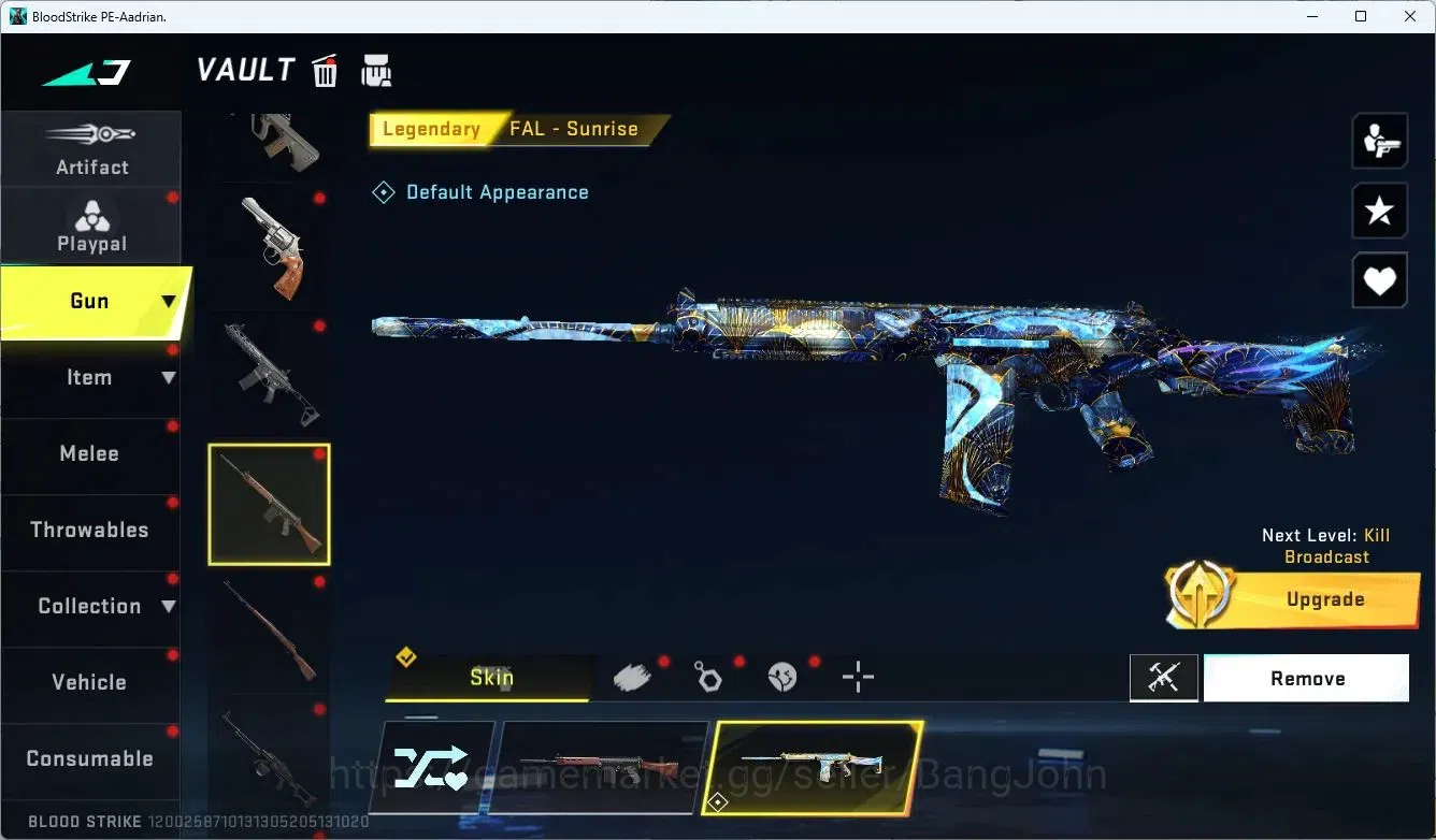Blood Strike Accounts ASIA | Collab Skins 3 | Limited AR97-Ascendant | 1 image 19