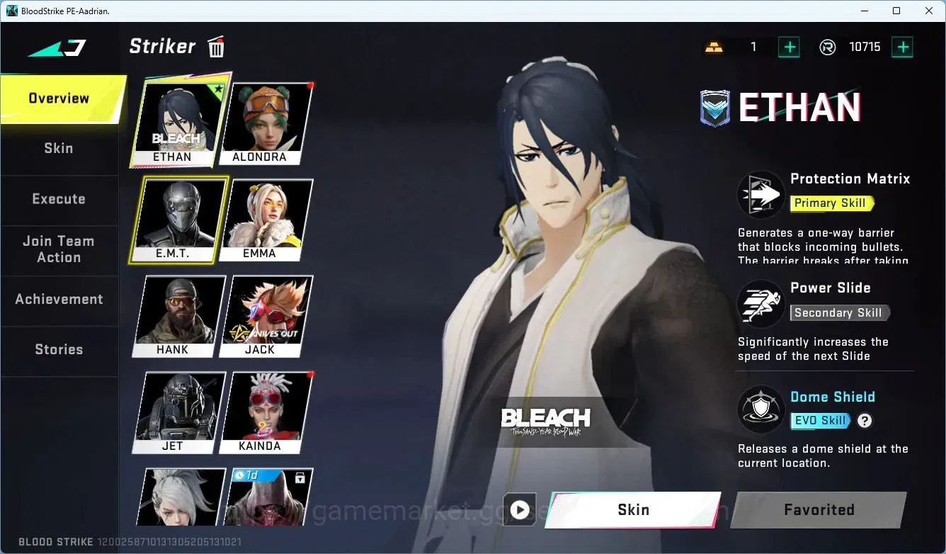 Blood Strike Accounts ASIA | Collab Skins 3 | Limited AR97-Ascendant | 1 image 4
