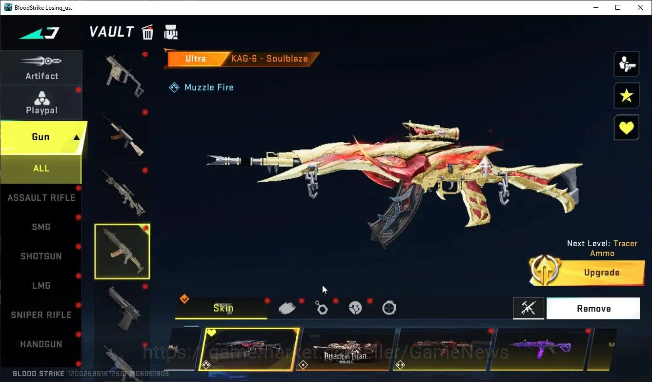 Blood Strike Accounts ASIA|Collab 7DS AK47,Karl98,BLEACH Byakuya,AOT-KAG image 10