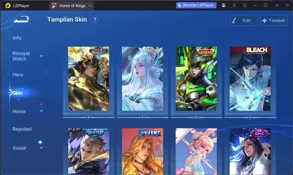 Honor of Kings Accounts GLOBAL|109HR|81SK|LOM Augran,Guiguzi|KIC Luna|Lege image 18