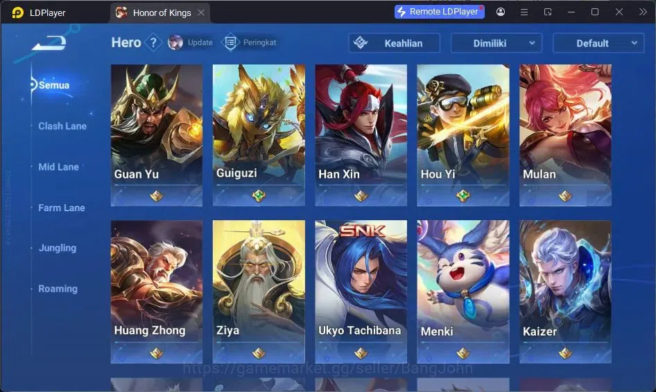 Honor of Kings Accounts GLOBAL|109HR|81SK|LOM Augran,Guiguzi|KIC Luna|Lege image 9