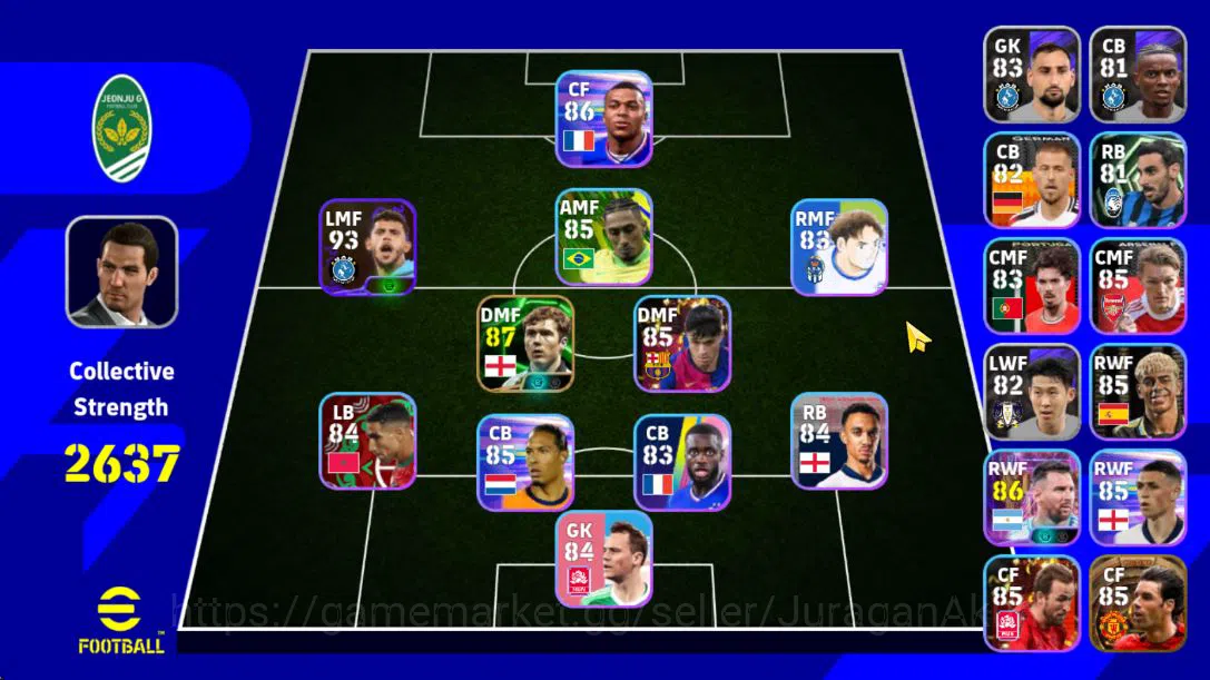 eFootball Starter Mobile|PES 2026|Big Time Ruud Van Nistelrooij,Paul image 1