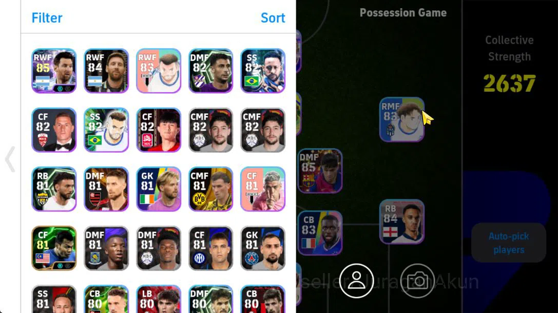eFootball Accounts Mobile|PES 2026|Big Time Ruud Van Nistelrooij,Paul image 2
