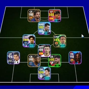 eFootball Accounts Others Android|Power 3093|Epic Xavi,Ono Shinji|Show Time Vitinha,Thtibaut Courtouis,Ibrahim