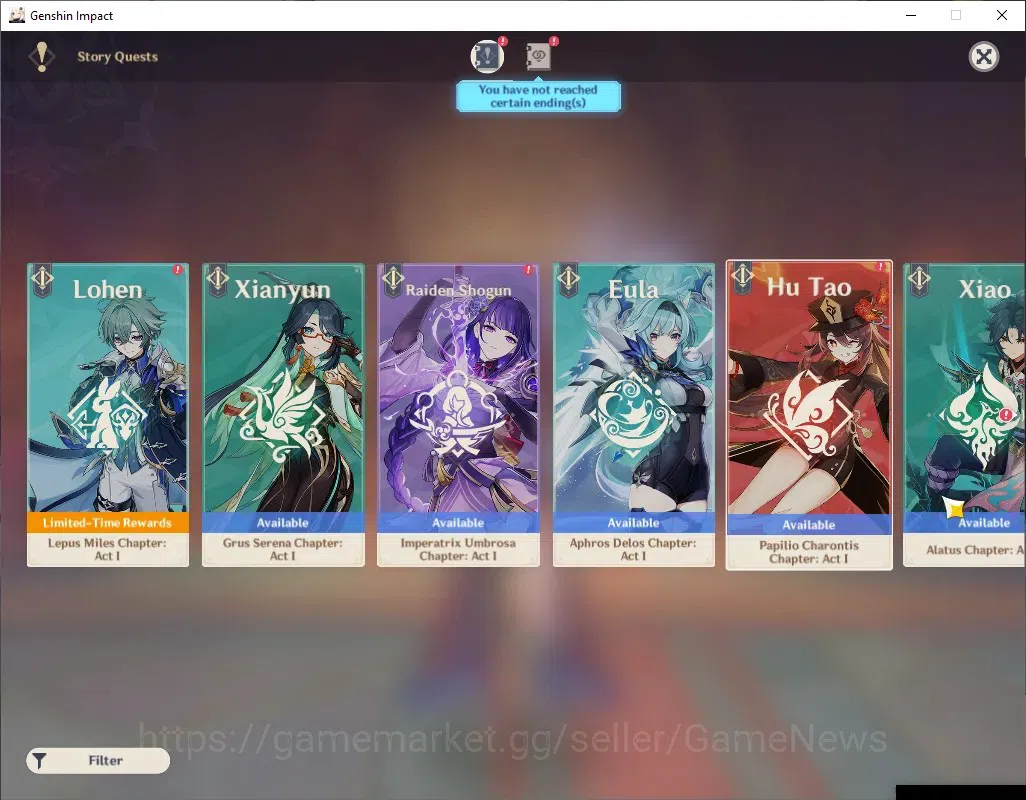 Genshin Impact Accounts Mid Game ASIA|AR 58|Rate On|9 20