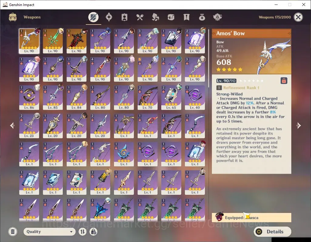 Genshin Impact Accounts Mid Game ASIA|AR 58|Rate On|9 6