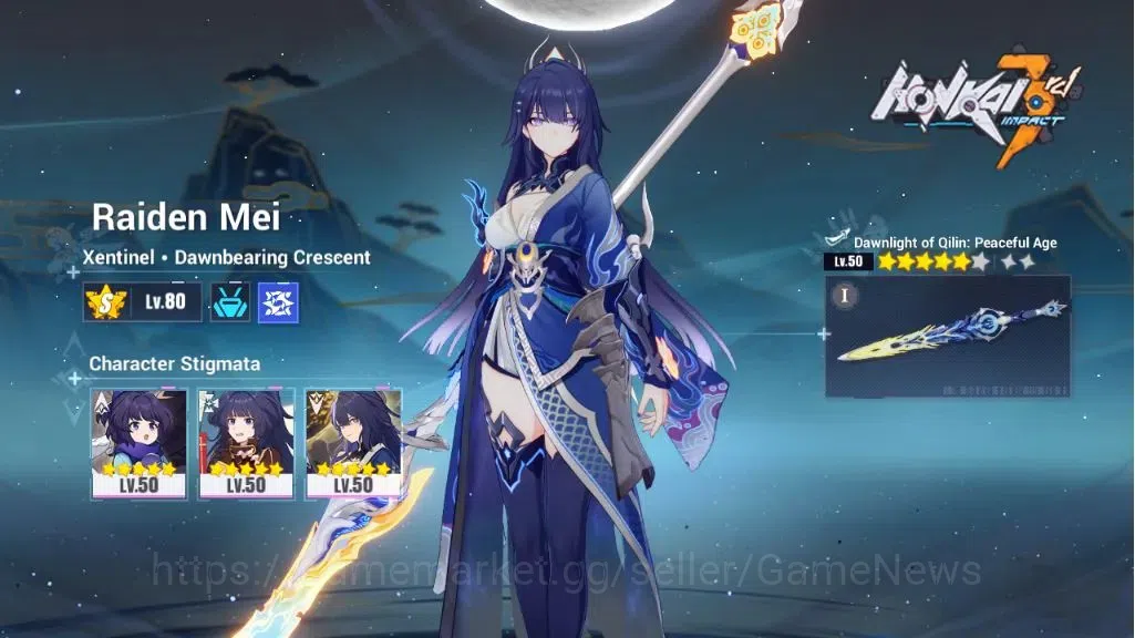 Honkai Impact 3rd Accounts SEA Lv80|2 Fullset|Raiden Xentinel 4/4,Elysia HeHo image 4