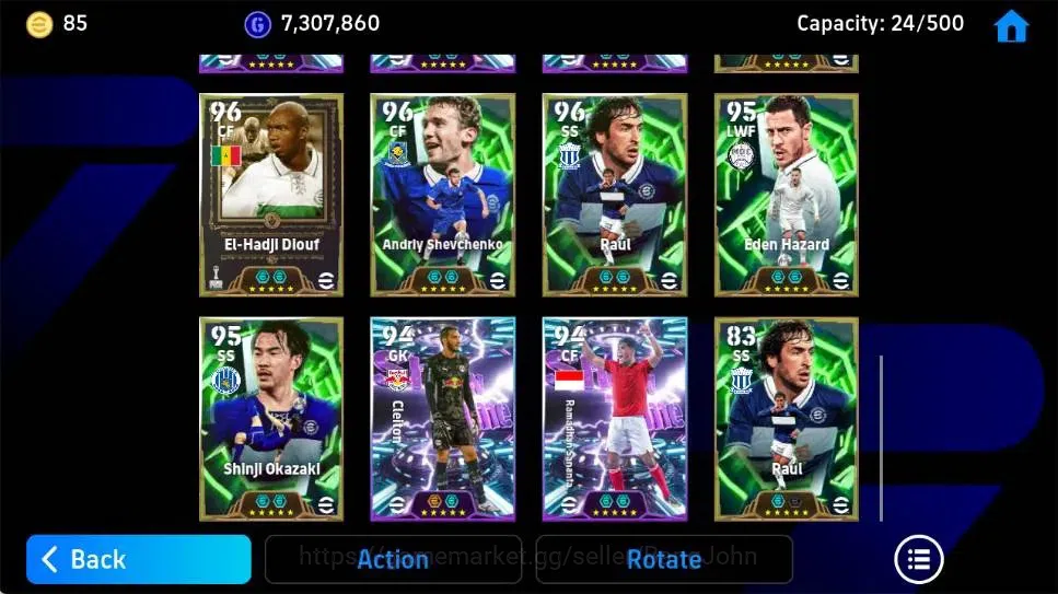 eFootball Accounts Android|PW 3173|Xabi Alonso Epic,Albert Ferrer Epi image 6