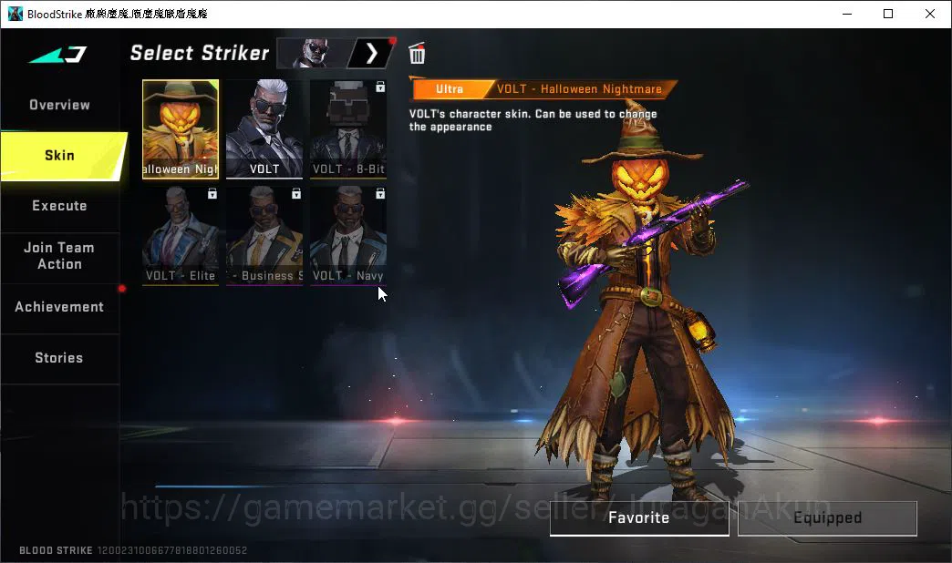 Blood Strike Accounts Mid-Tier ASIA|2 ETERNAL Vector-Shadowdrake Lv3,MP5-Bloodrift Lv3,Collab EVA KATYA,Etc|Melee Katana|11 10
