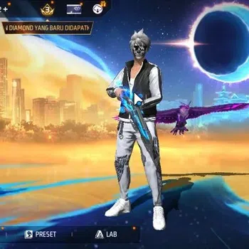Free Fire Accounts Indonesia |M1887 Sterling Conqueror Lv 6|SCAR Mega image 1