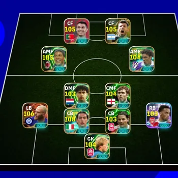 eFootball Accounts Legends & Iconic Players EFOOTBALL COLLECTIVE 3225+ | BIGTIME DIMARCO,ALESANDRO NESTA NEW,RUI
