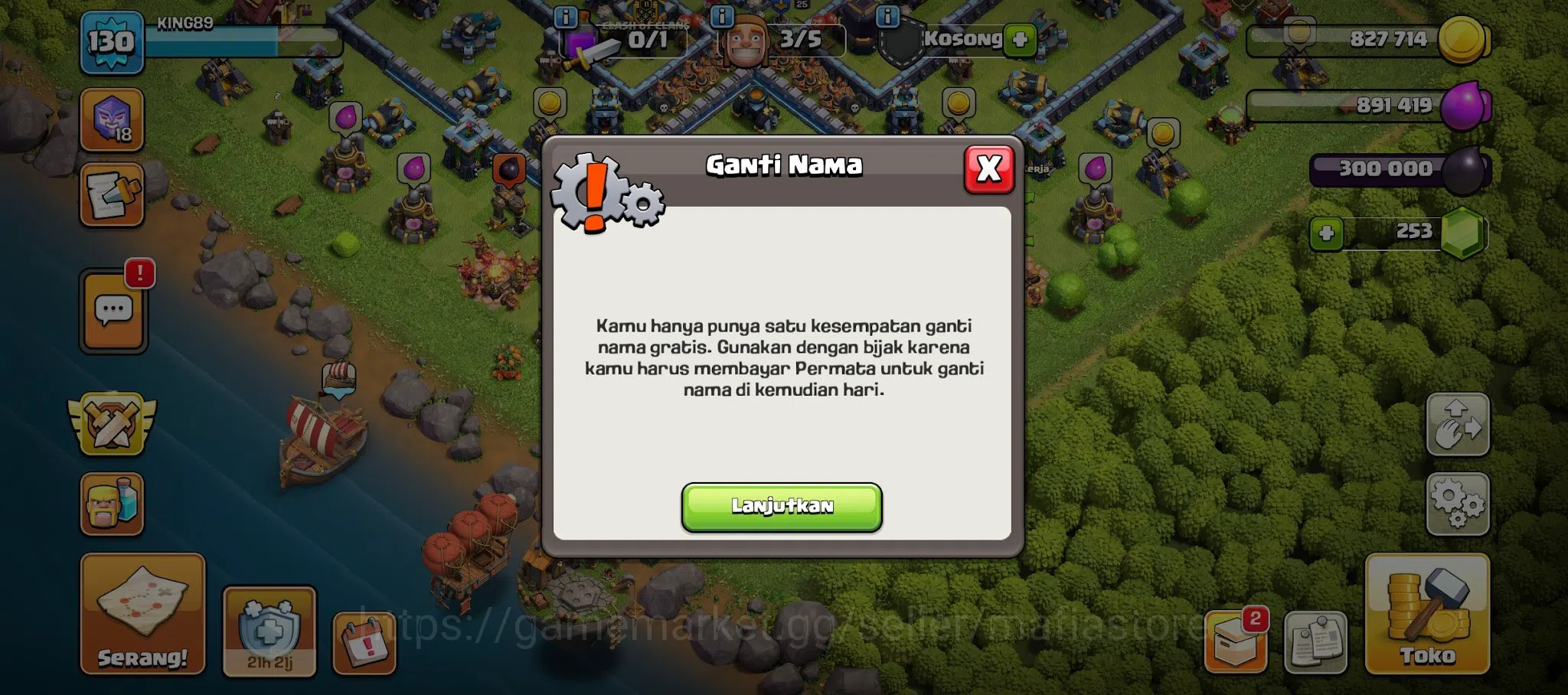 Clash of Clans Accounts TH13 MAX AQ Lvl 75, GW Lvl 50, RC Lvl 25 Heroes, E image 17