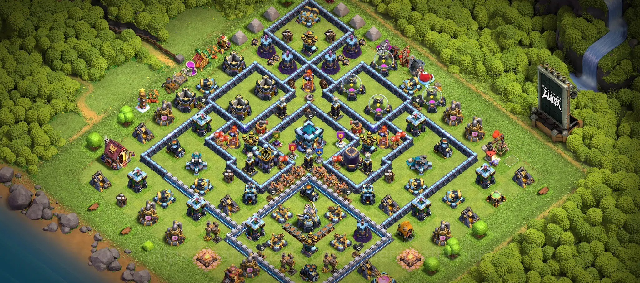 Clash of Clans Accounts TH13 MAX AQ Lvl 75, GW Lvl 50, RC Lvl 25 Heroes, E image 3