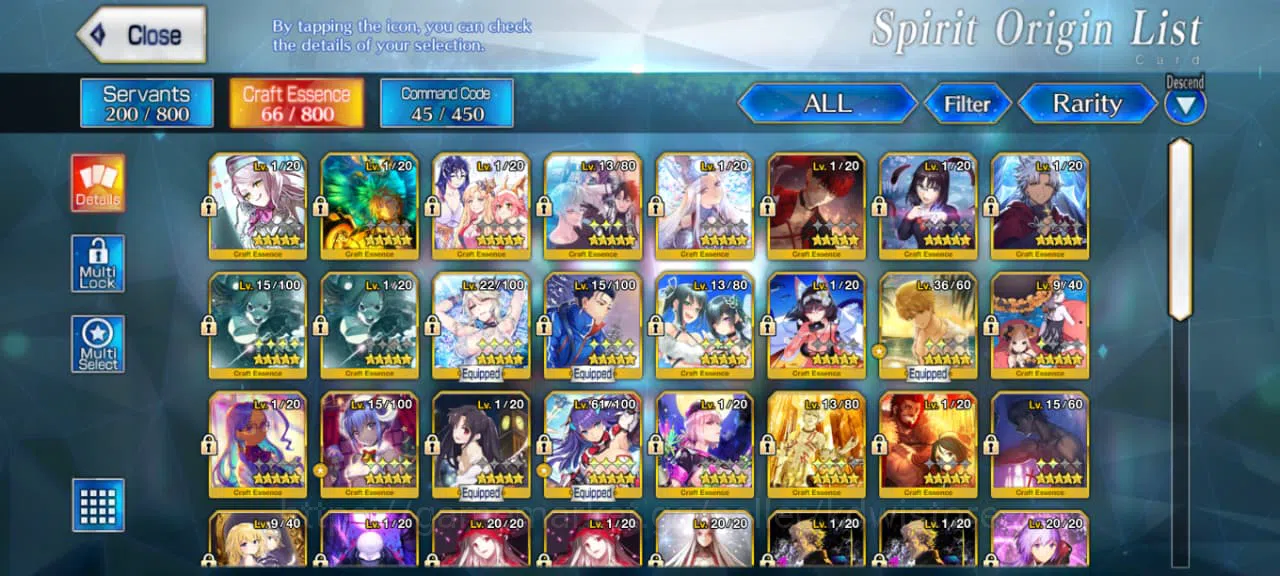 Fate-Grand Order Accounts FGO | NA | Account Level 127 | 14 SSR | Mid Game image 2