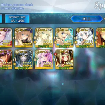 Fate-Grand Order Accounts FGO | NA | Account Level 127 | 14 SSR | Mid Game image 1