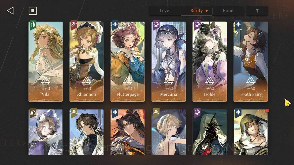 Reverse: 1999 Accounts Endgame Global|Lv 63|Team Conduit,Glow|42 SSR 6 Limit|Rhiannon P1,Beryl,Ezio Auditore,Anjo 1