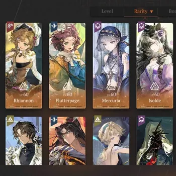 Reverse: 1999 Accounts Endgame Global|Lv 63|Team Conduit,Glow|42 SSR 6 Limit|Rhiannon P1,Beryl,Ezio Auditore,Anjo