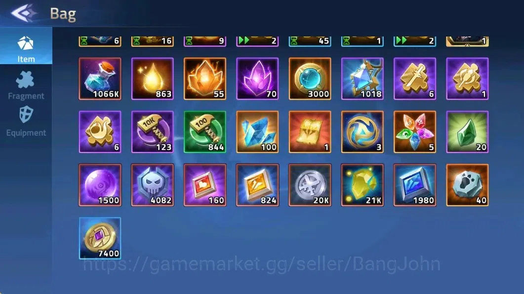 Mobile Legends: Adventure Accounts Global |LV 35|604k Power |VIP 5|Camp 27-12|Hero 61 |25 SSR 17