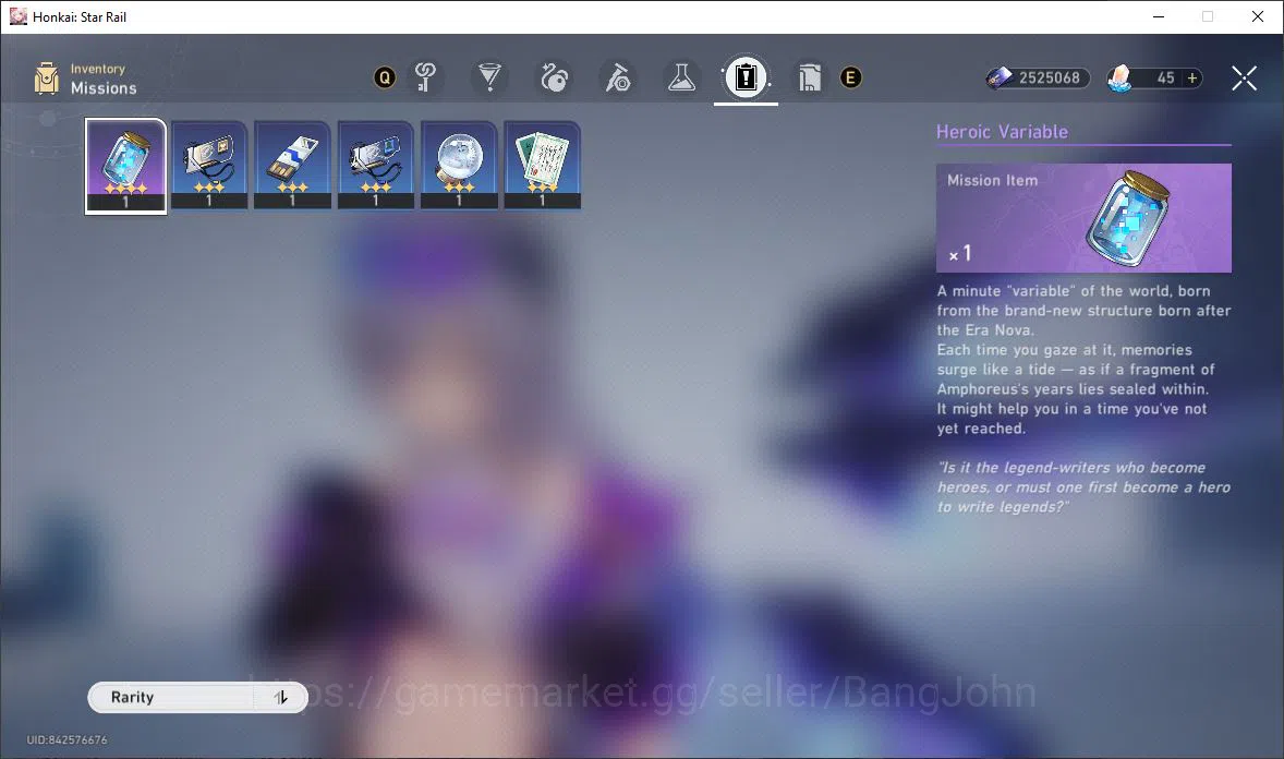 Honkai Star Rail Accounts [ASIA] TL 30 | 6 Limit | Silver Wolf | Ruan Mei |  image 4
