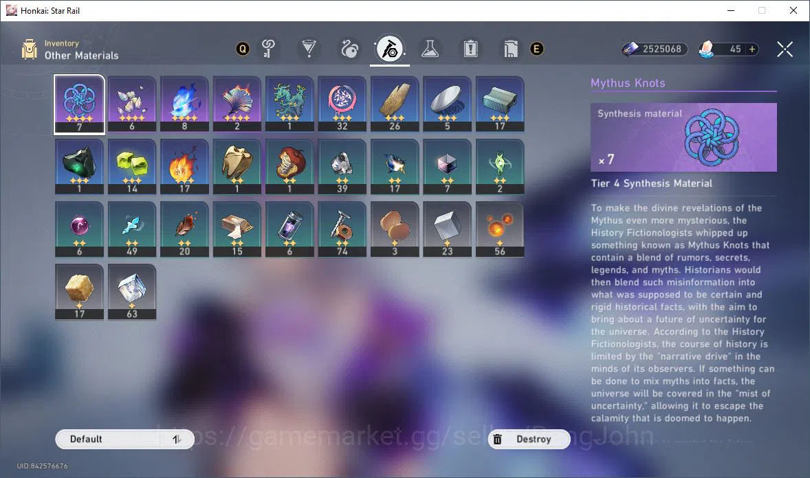 Honkai Star Rail Accounts [ASIA] TL 30 | 6 Limit | Silver Wolf | Ruan Mei |  image 6