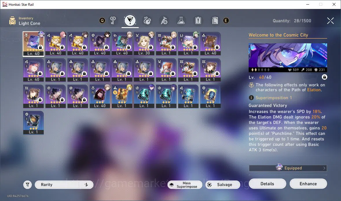 Honkai Star Rail Accounts [ASIA] TL 30 | 6 Limit | Silver Wolf | Ruan Mei |  image 8