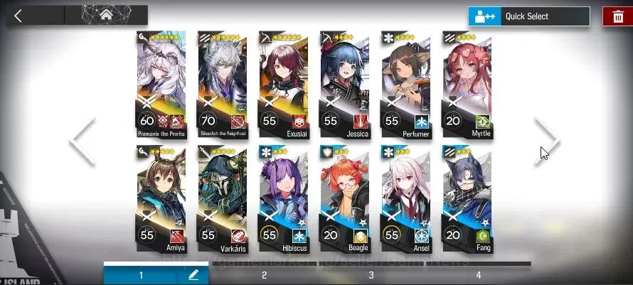 Arknights Accounts High-End Lvl 32 |88 OP + 5 Skin|1 Limited + 5 B6 (Silverash Alter P1), Pramanix Alter, Ray |Terminal 3